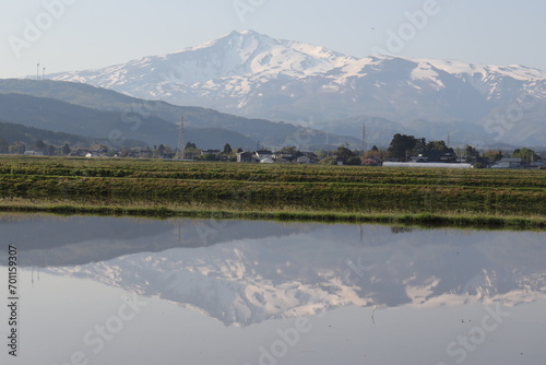 日本の風景　越後山脈　