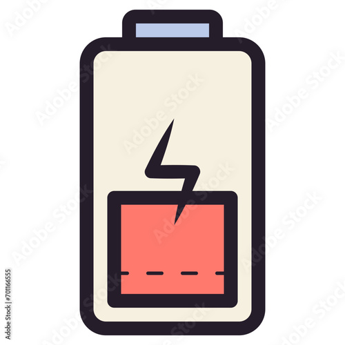 low battery icon