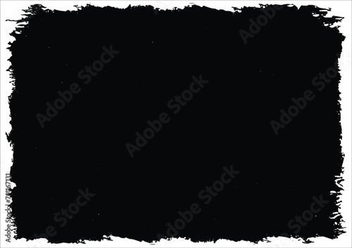 Abstract grunge texture background, distressed border, dust grain vector illustration template for poster, web site, banner, wallpaper.