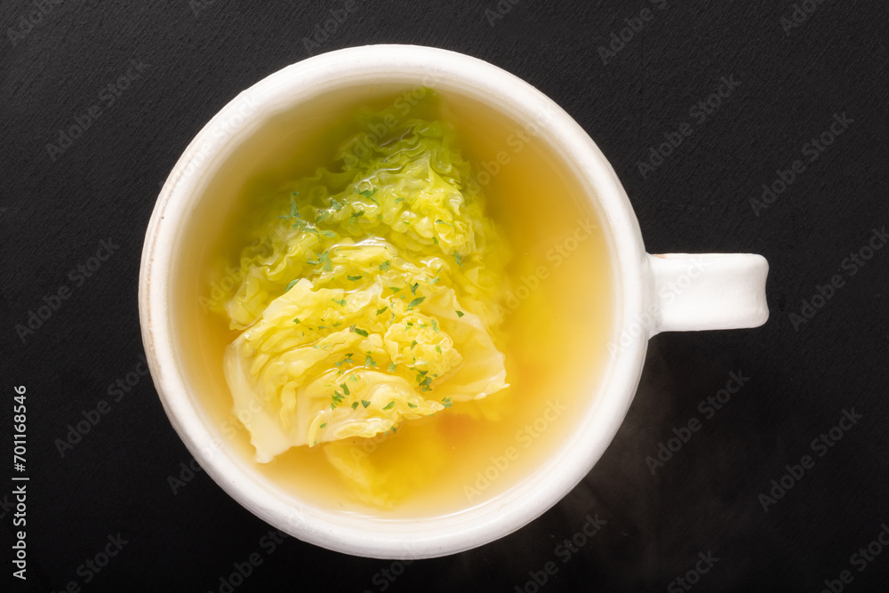 サボイキャベツのスープ サボイキャベツのスープ