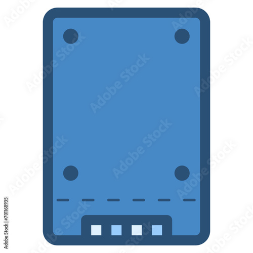 ssd drive storage icon