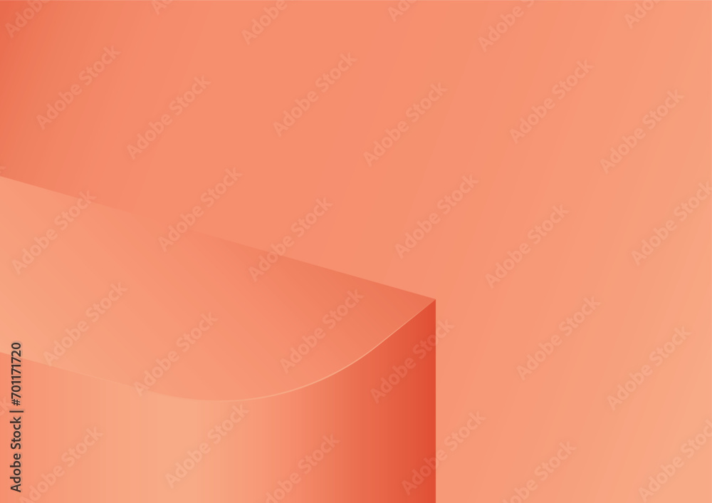 podium in the room on red background vector geometric platform illustration for product display presentation. podium in the room on red background vector geometric platform illustration for product display presentation.