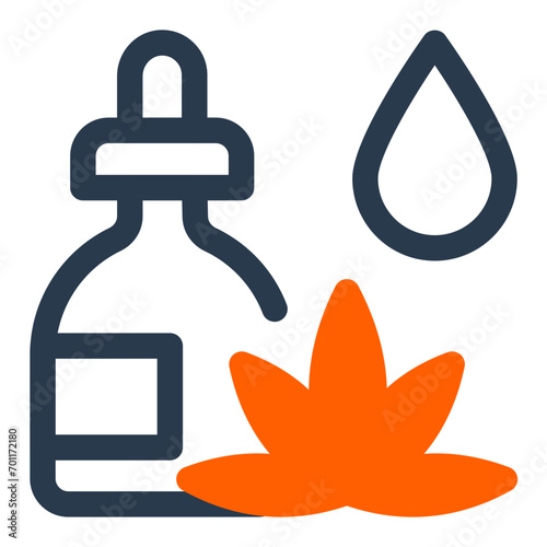 Herbal Tincture Icon for Natural Medicinal Extracts