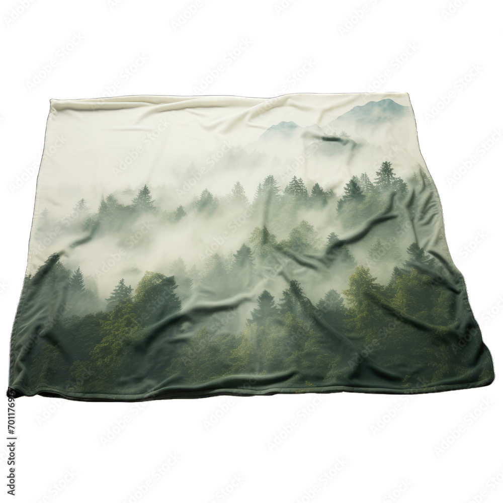 A waterfall cascades down rocky terrain amidst the greenery adding a dynamic element to the scene A waterfall cascades down rocky terrain amidst the greenery adding a dynamic element to the scene