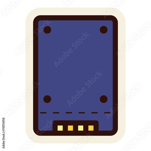 ssd drive storage icon