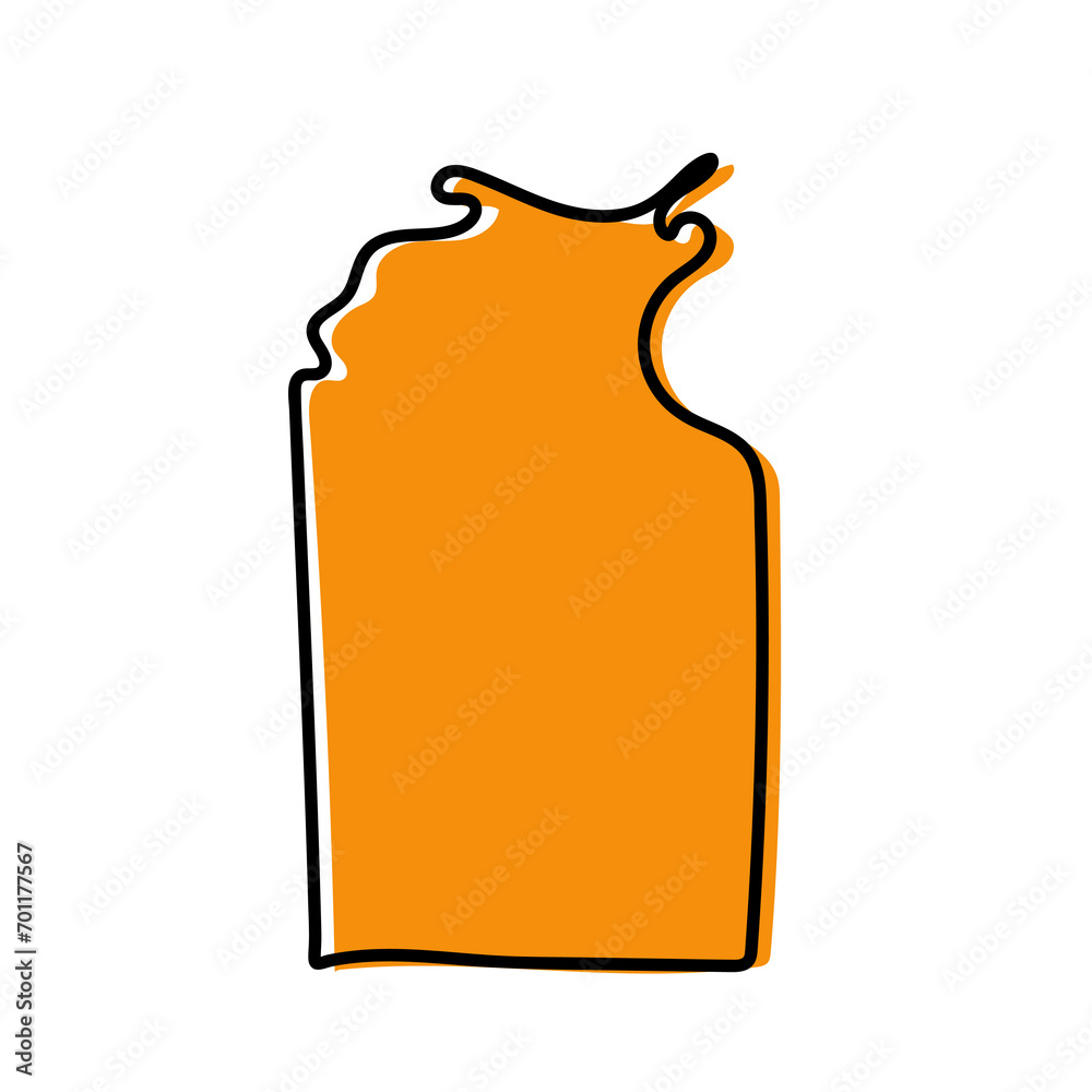 Northern Territory NT state of Australia map design. Northern Territory NT state of Australia map design.