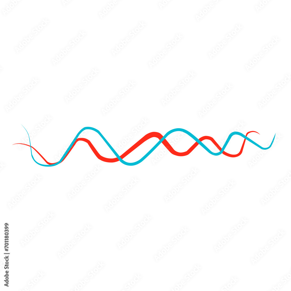 Red and Blue Graphic Lines Red and Blue Graphic Lines