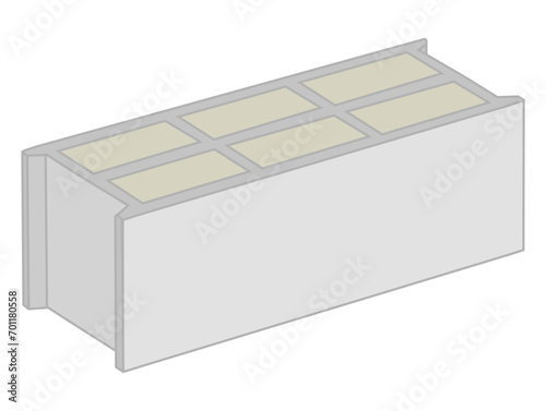 Insulated concrete block - Masonry - Works construction and DIY