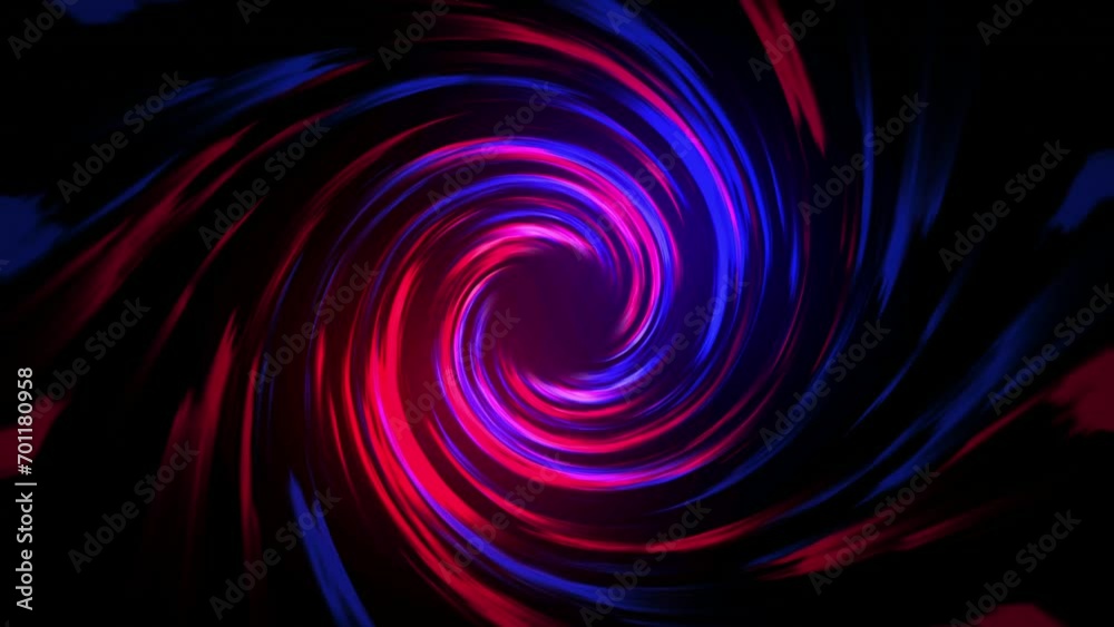 4K Stylish liquid animation twirl background animation. Glowing spiral tunnel with a circle energy effect. Abstract swirl ring and radial spiral animation.