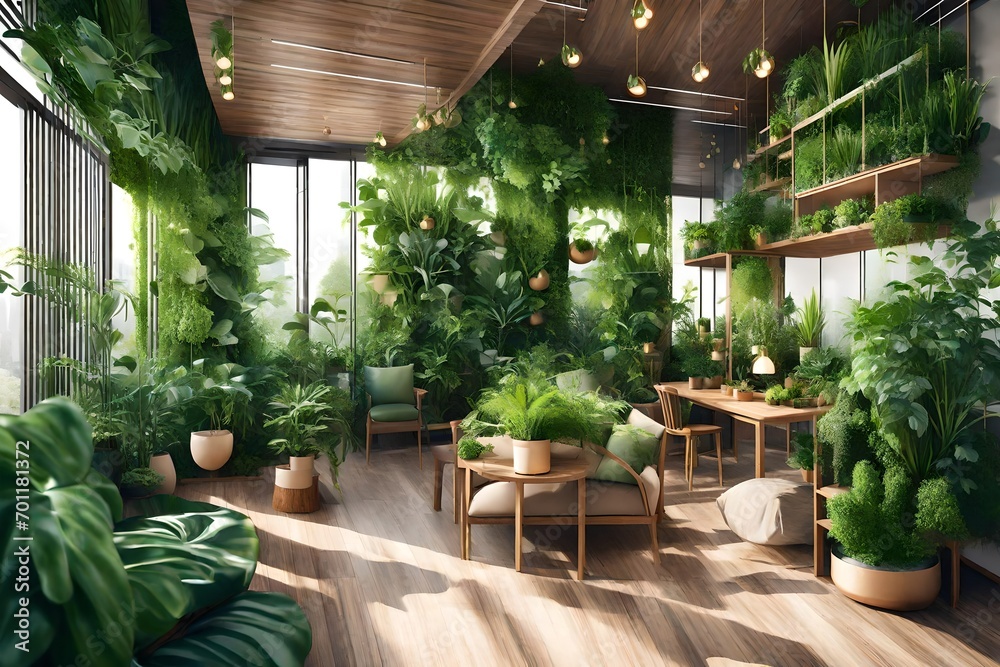 Fototapeta premium plants in room