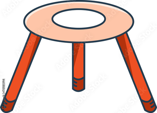 chemical tripod doodle style