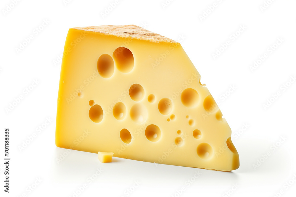 piece of delicious cheese, white background piece of delicious cheese, white background