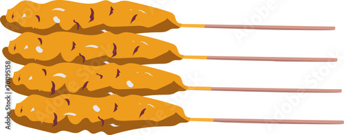 sate indonesian food 