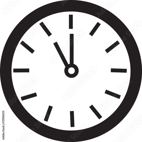 Vector Time and Clock icon. Analog clock icon symbol in trendy Linear Style editable stock notifying hour isolated on transparent background. Circle arrow icon. business watch. speed time icon design.