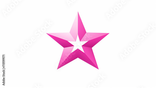 simple vector logo flat simple silhouette Star solid