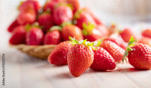 strawberries in natural background  strawberry