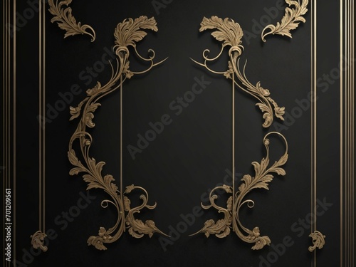 vintage gold frame