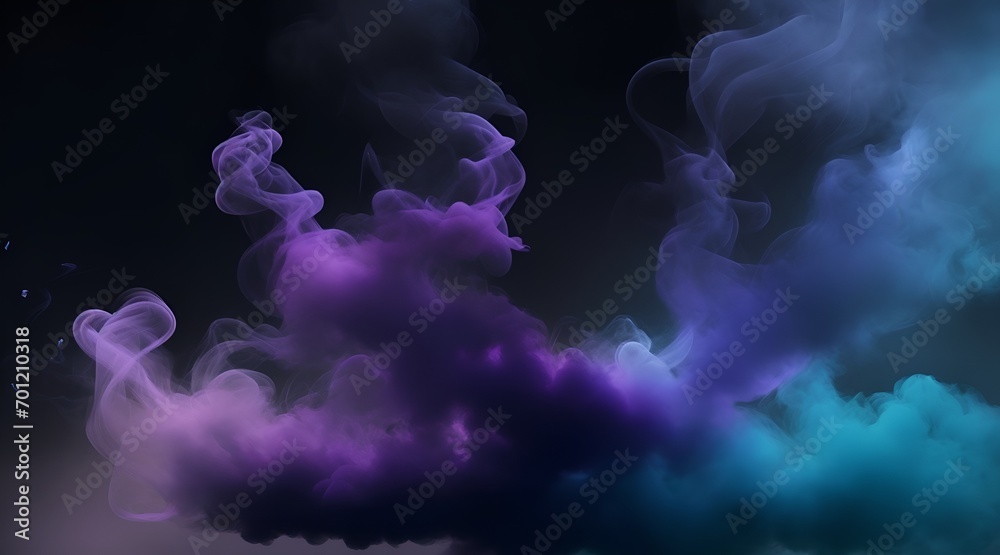 smoke on black background smoke on black background