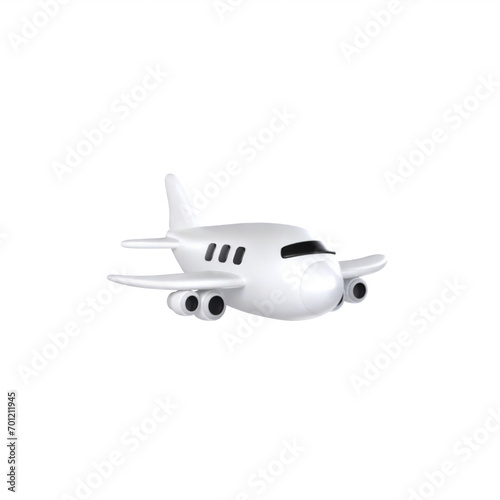 airplane 3d icon