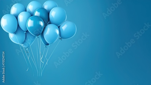 Abstract Balloons Backdrop, Celebration Background, Event, Holiday, Generative Ai
