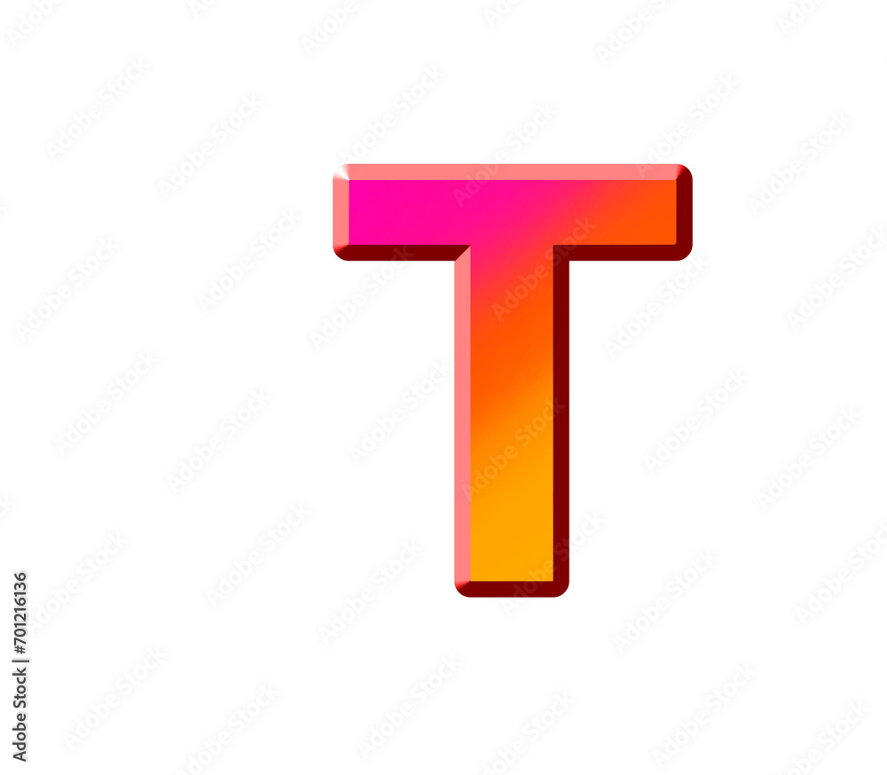 letter T letter T