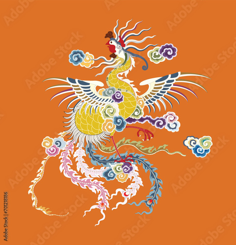 Vietnamese traditional decoration, Vietnamese traditional painting, Asian Style