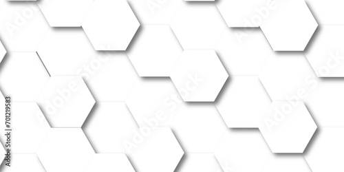 Abstract background with hexagons Abstract hexagon polygonal pattern background vector. seamless bright white abstract honeycomb background. 