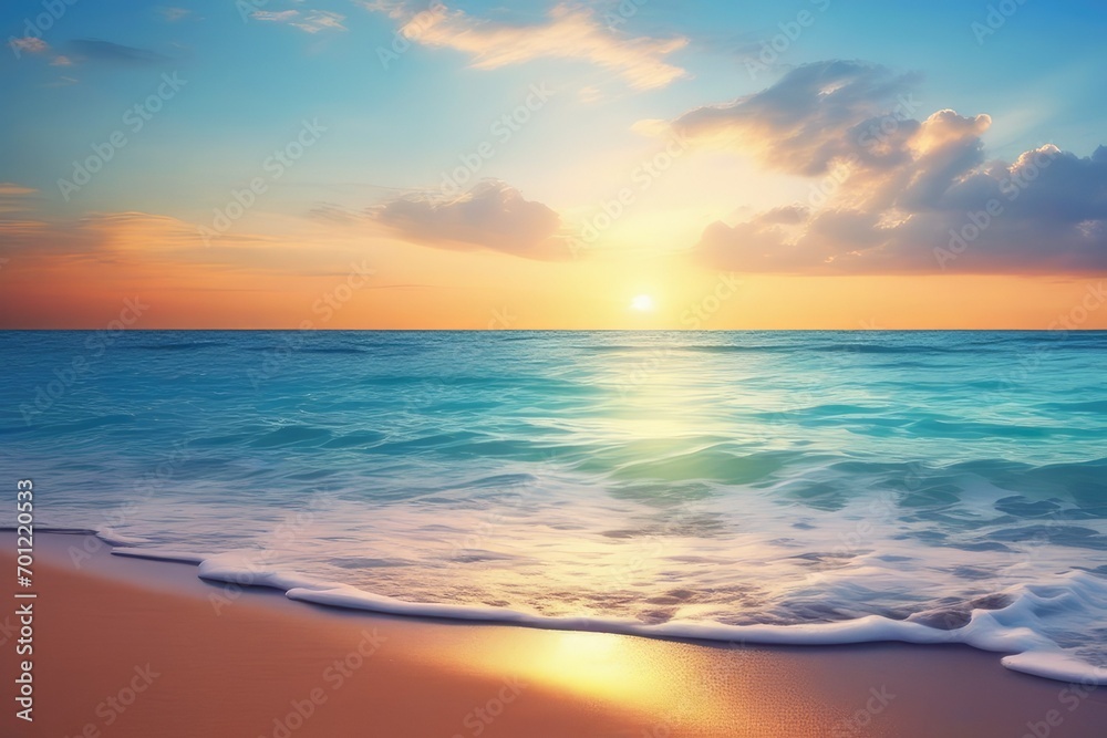 sea ​​view background design