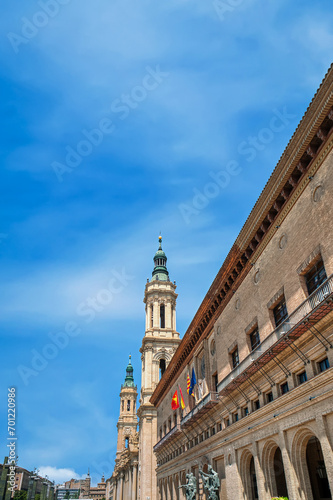 The Cathedral-Basilica of Our Lady of Pilar is a Roman Catholic church in the city of Zaragoza, Aragon. Spain