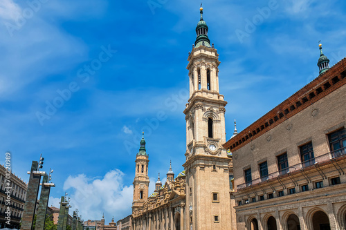 The Cathedral-Basilica of Our Lady of Pilar is a Roman Catholic church in the city of Zaragoza, Aragon. Spain