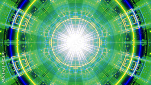 
Mandala 3D Kaleidoscope seamless loop Psychedelic Trippy Futuristic Traditional Tunnel Pattern for Consciousness Meditation Background Video Relaxing Ethnic Colorful pattern Chakra Kundalini Yoga