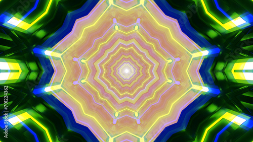 
Mandala 3D Kaleidoscope seamless loop Psychedelic Trippy Futuristic Traditional Tunnel Pattern for Consciousness Meditation Background Video Relaxing Ethnic Colorful pattern Chakra Kundalini Yoga