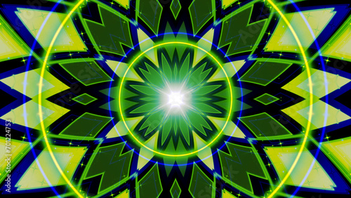 
Mandala 3D Kaleidoscope seamless loop Psychedelic Trippy Futuristic Traditional Tunnel Pattern for Consciousness Meditation Background Video Relaxing Ethnic Colorful pattern Chakra Kundalini Yoga