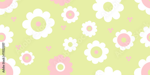 Cute happy wallpaper background vector.