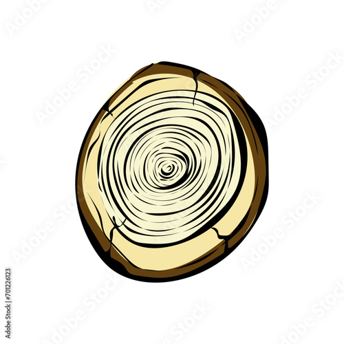 Holzscheibe