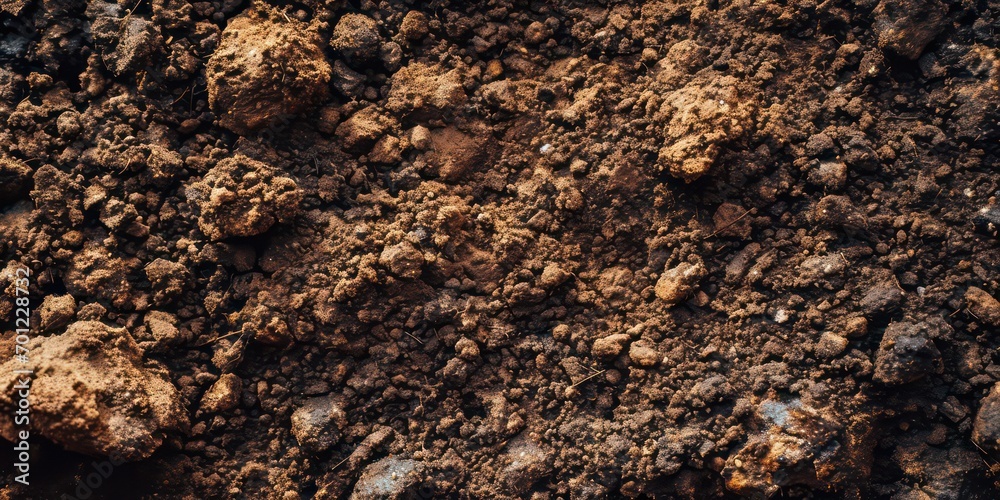 Closeup soil background.