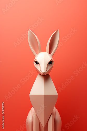  Aardvark icon, featuring a sleek and stylish Aardvark profile against a pale coral background. This design offers a modern and sophisticated touch, suitable for contemporary branding.