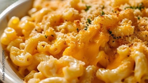 Macaroni and cheese photo