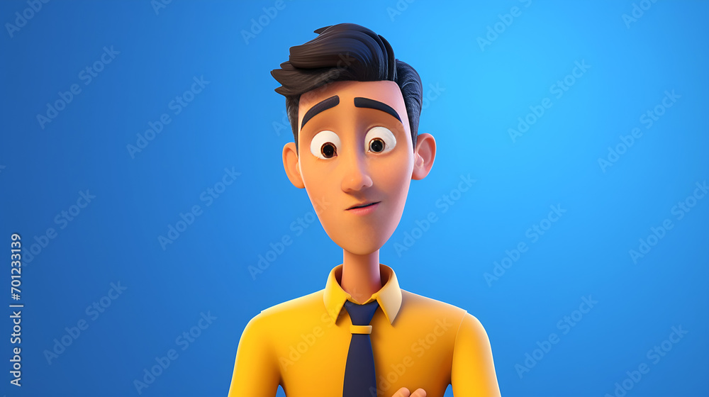 Caucasian Male Social Worker Handsome Background With Copy Space AI generative. Caucasian Male Social Worker Handsome Background With Copy Space AI generative.