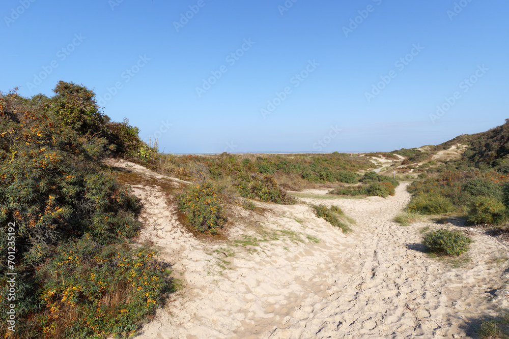 Cayeux-sur-Mer to the Hourdel  Coastal path in the bay of Somme