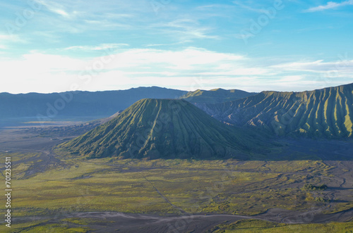 Wallpaper Mural mountain landscape with clouds Torontodigital.ca