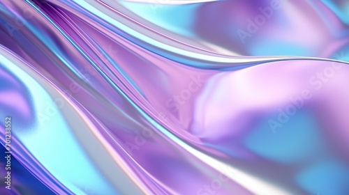 Holographic iridescent paper foil texture photo