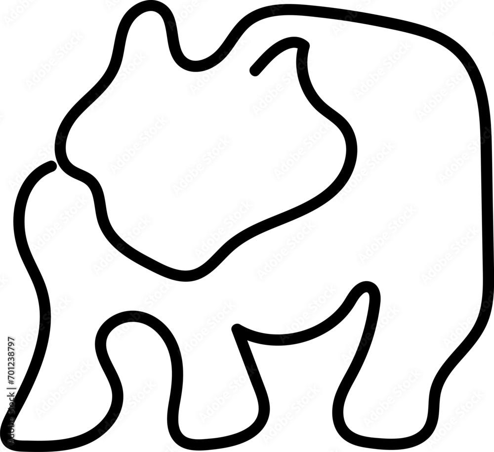 World Wildlife Day, Animal Line Art, Continuous one line art, Drawing vector illustration isolated on white background.
World Wildlife Day, Animal Line Art, Continuous one line art, Drawing vector illustration isolated on white background.