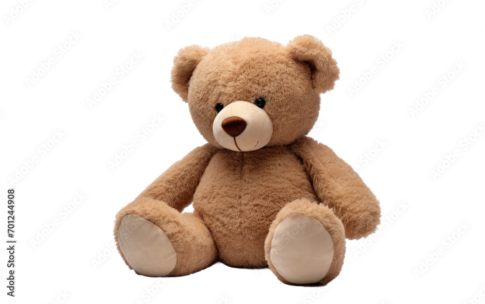 Teddy Snuggle Snout isolated on transparent Background
