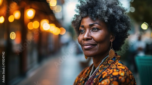 Happy Black Woman Using Senior-Friendly Mobile Apps
