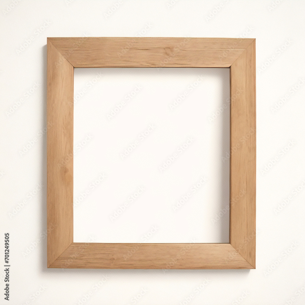Fotomodell mit Holzrahmen an der Wand. Modell eines Bilderrahmens aus Holz. Horizontaler Rand mit Schatten. Leerer Fotorahmen A4 an der Hintergrundwand. Rand für Designdrucke, Poster und Gemälde. Vekt Fotomodell mit Holzrahmen an der Wand. Modell eines Bilderrahmens aus Holz. Horizontaler Rand mit Schatten. Leerer Fotorahmen A4 an der Hintergrundwand. Rand für Designdrucke, Poster und Gemälde. Vekt