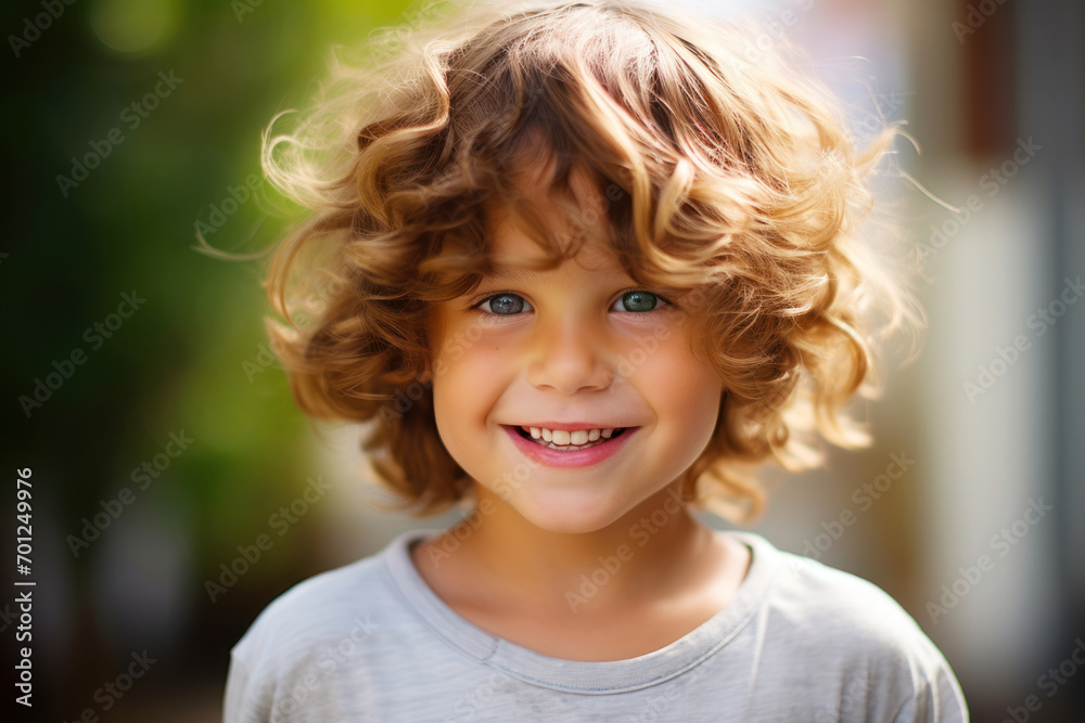 A child playing, showcasing bright heterochromia, one blue eye and one green, vibrant outdoor background, joyful expression A child playing, showcasing bright heterochromia, one blue eye and one green, vibrant outdoor background, joyful expression