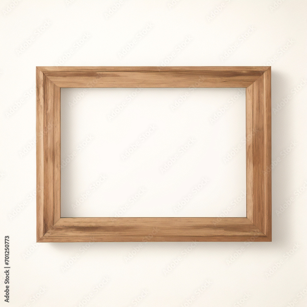 Fotomodell mit Holzrahmen an der Wand. Modell eines Bilderrahmens aus Holz. Horizontaler Rand mit Schatten. Leerer Fotorahmen A4 an der Hintergrundwand. Rand für Designdrucke, Poster und Gemälde. Vekt Fotomodell mit Holzrahmen an der Wand. Modell eines Bilderrahmens aus Holz. Horizontaler Rand mit Schatten. Leerer Fotorahmen A4 an der Hintergrundwand. Rand für Designdrucke, Poster und Gemälde. Vekt