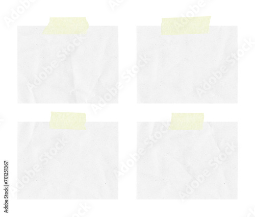 sticky notes, post-it notes, stick-on notes on transparent background, extracted, png file