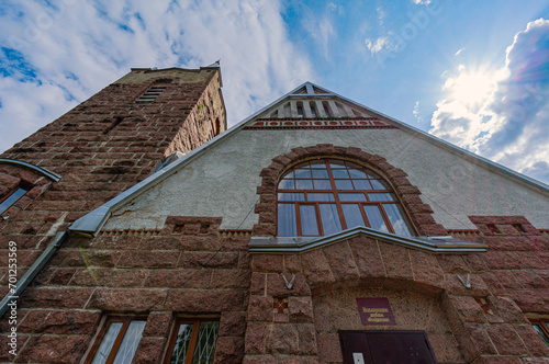 The church of the parish of Ryasyal. photo